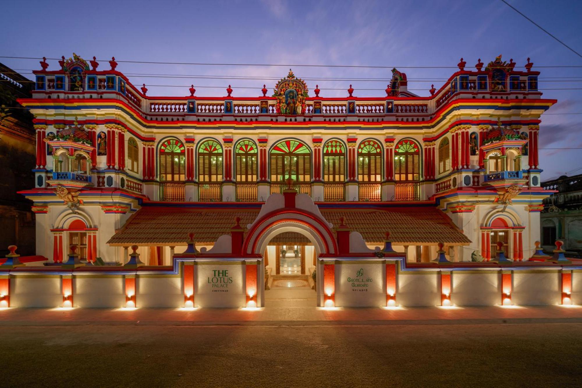 The Lotus Palace Chettinad Karaikkudi Ngoại thất bức ảnh